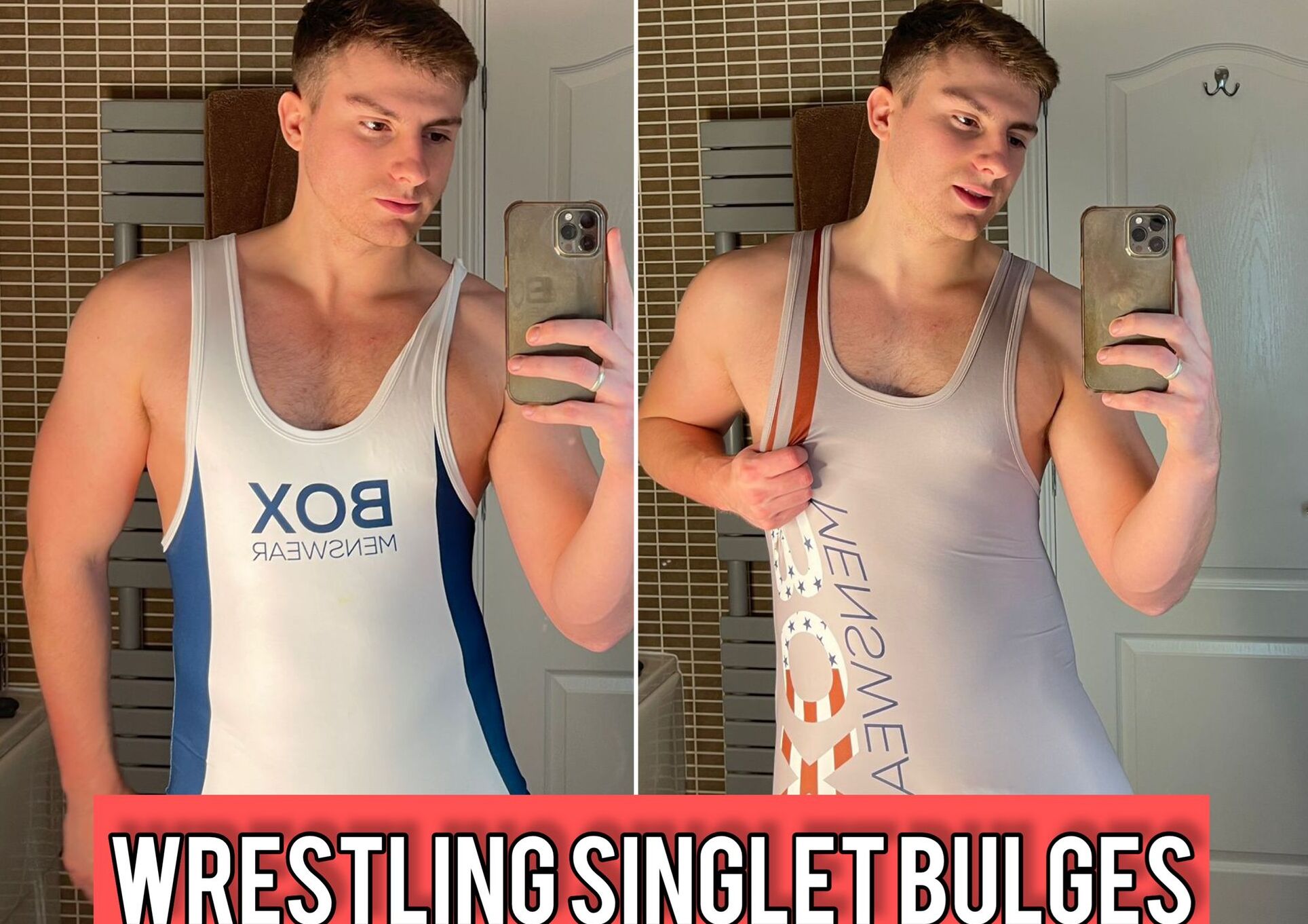 English Boy Adam Tries A Singlet - WOW! Pics Inside. – boxmenswear