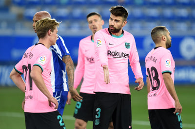 <b>Barcelona Players New Pink Football Kit</b>