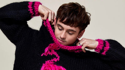 <b>Tom Daley starts DIY knitwear brand</b>