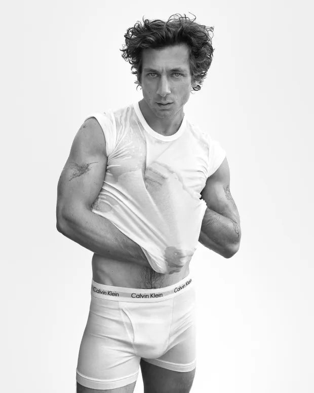 <b>Jeremy Allen White sizzles in tight-fitting underwear</b>