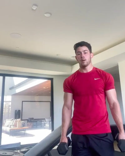 <b>Nick Jonas Taking it Next Level With His New Workout Video</b>