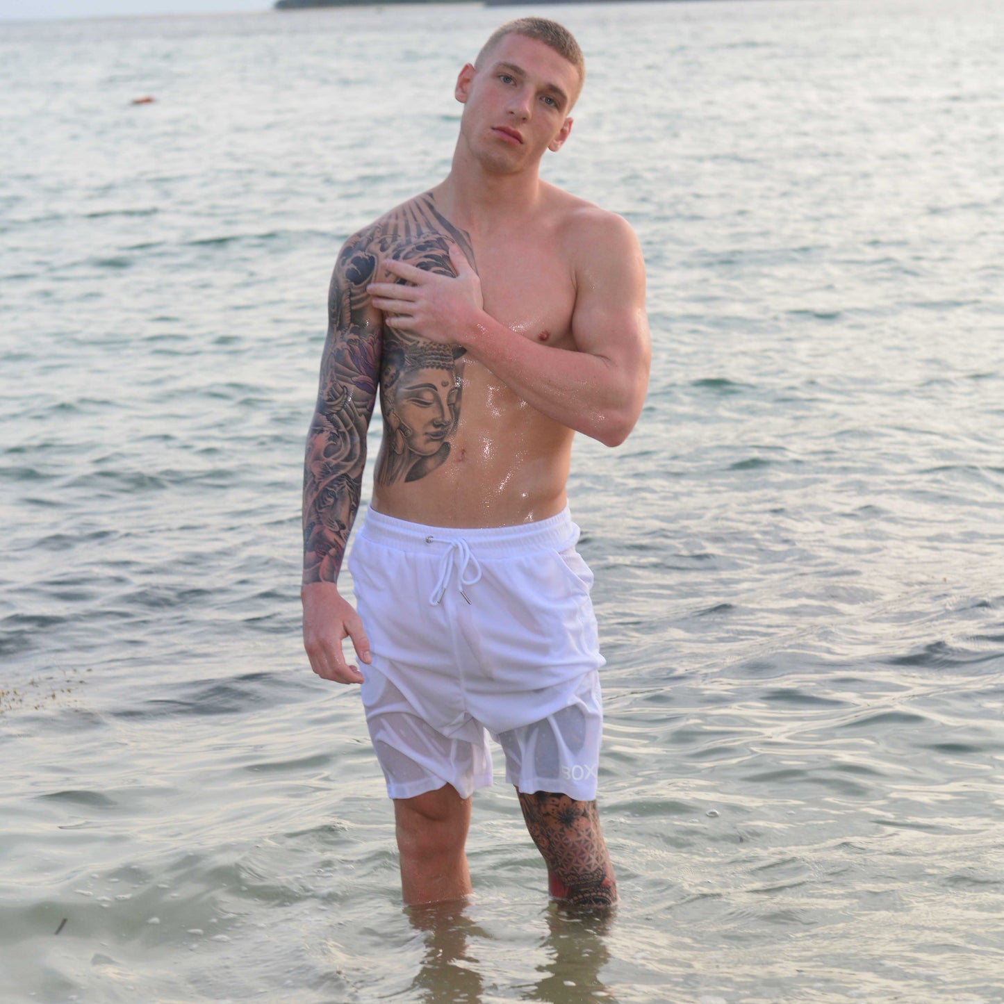 <b>Brandon Myers Shows His Huge Dick In See Through Underwear</b>