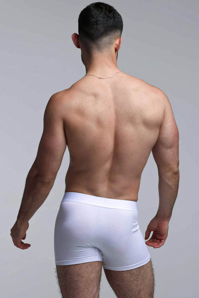 Colour Pop Boxers - White & Orange - boxmenswear - {{variant_title}}