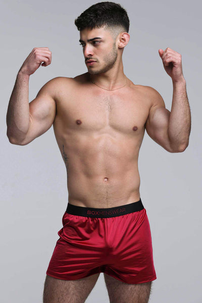 Satin Boxers - Rouge Desire - boxmenswear - {{variant_title}}