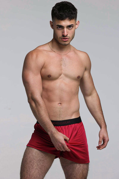 Satin Boxers - Rouge Desire - boxmenswear - {{variant_title}}