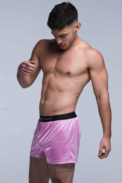 Satin Boxers - Pink Tease - boxmenswear - {{variant_title}}