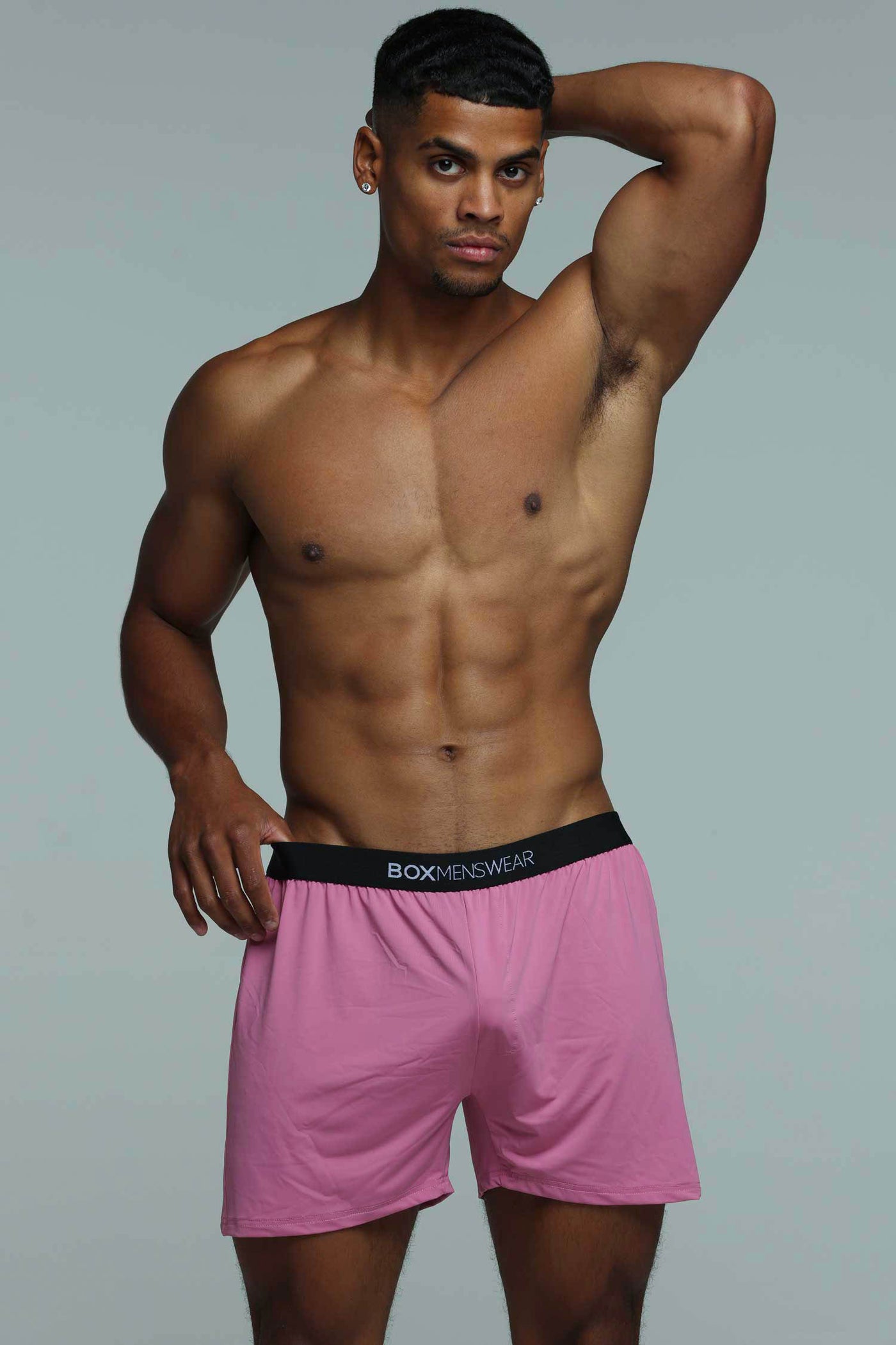 Silky Seamless Lounge Shorts - Sunset Pink - boxmenswear - {{variant_title}}
