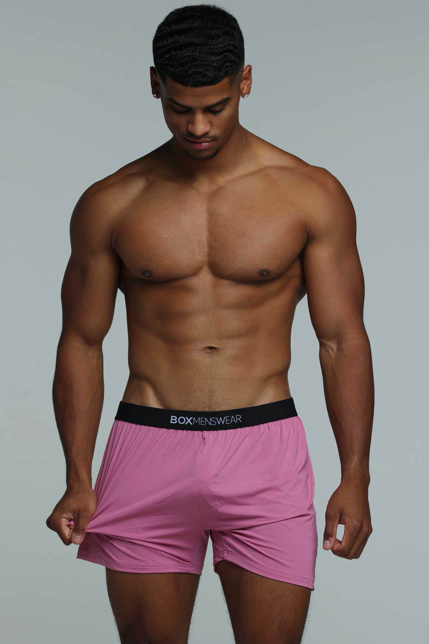 Silky Seamless Lounge Shorts - Sunset Pink - boxmenswear - {{variant_title}}