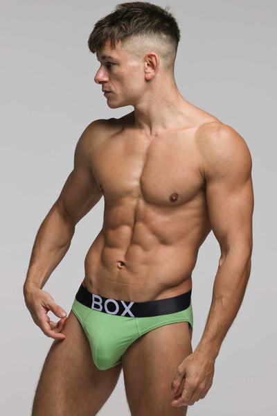 Soft Tech Briefs - Green - boxmenswear - {{variant_title}}