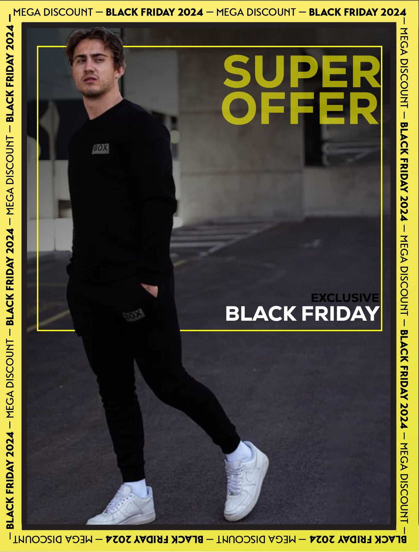 Slim Fit Fleece Jogging Bottoms - Black - boxmenswear - {{variant_title}}