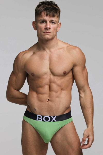 Soft Tech Briefs - Green - boxmenswear - {{variant_title}}