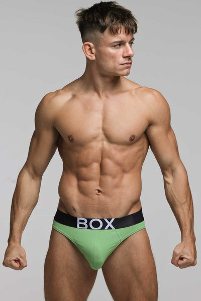 Soft Tech Briefs - Green - boxmenswear - {{variant_title}}