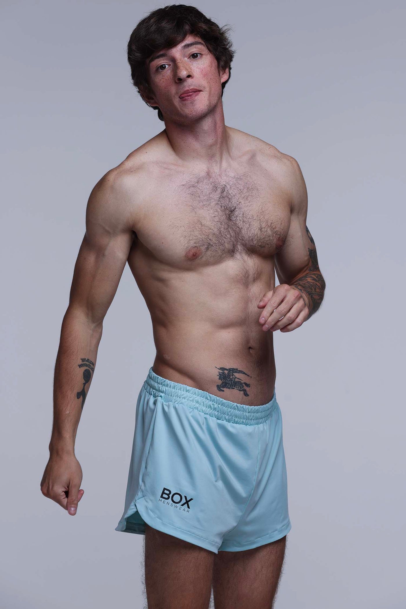Compound Jock Shorts - Aqua - boxmenswear - {{variant_title}}