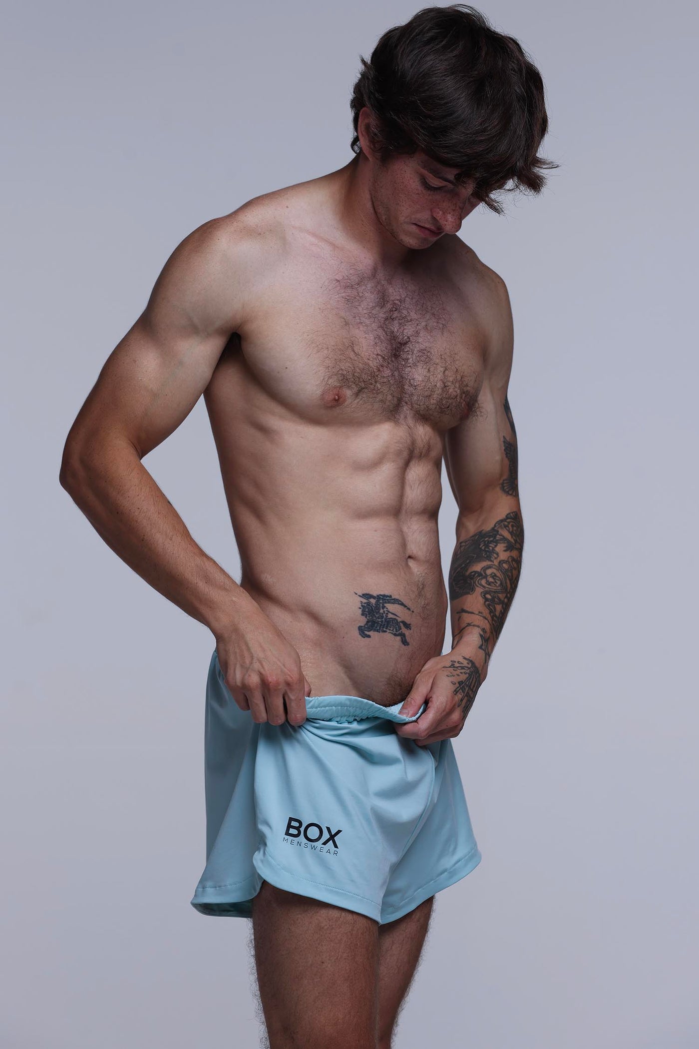 Compound Jock Shorts - Aqua - boxmenswear - {{variant_title}}