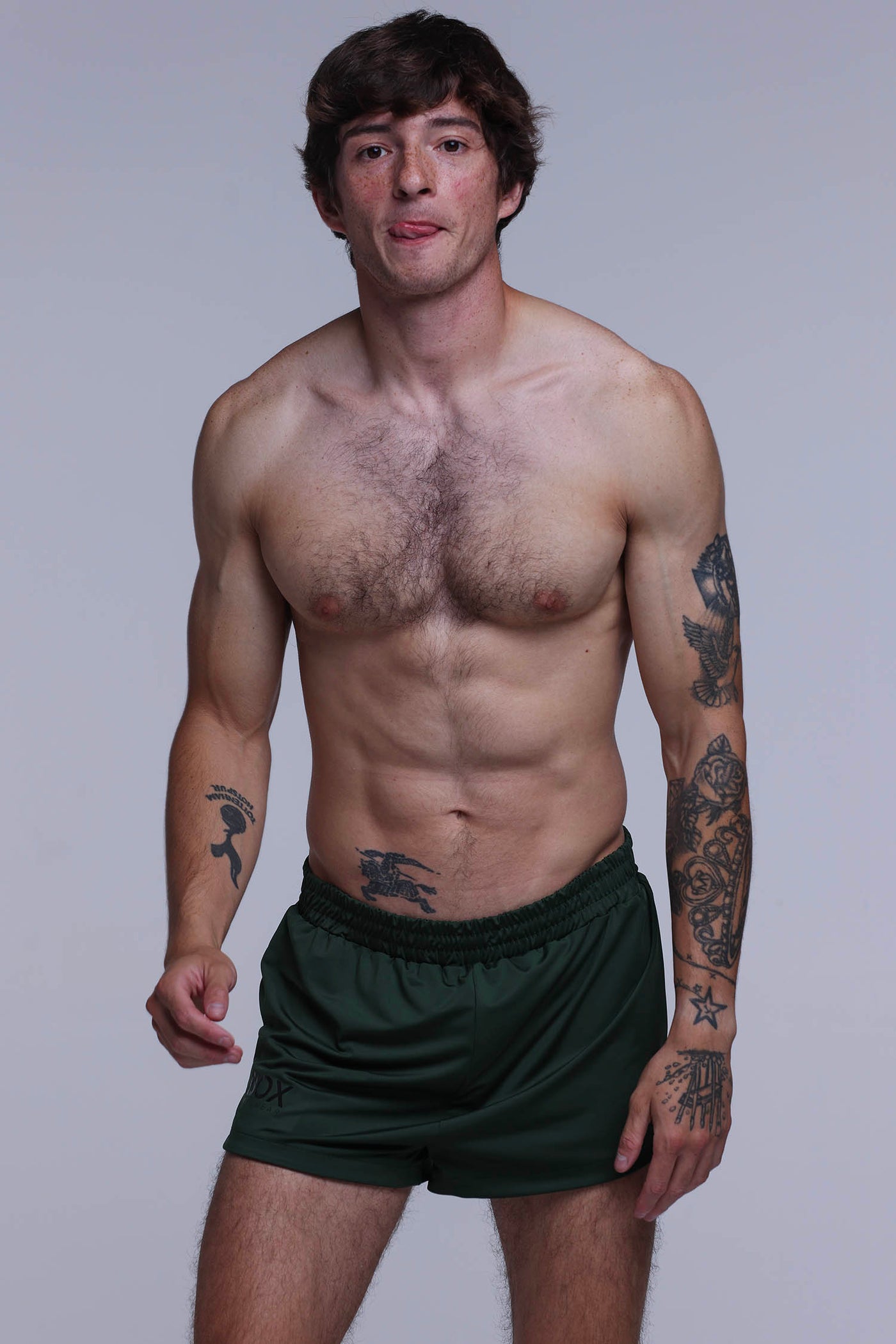 Compound Jock Shorts - Military Green - boxmenswear - {{variant_title}}
