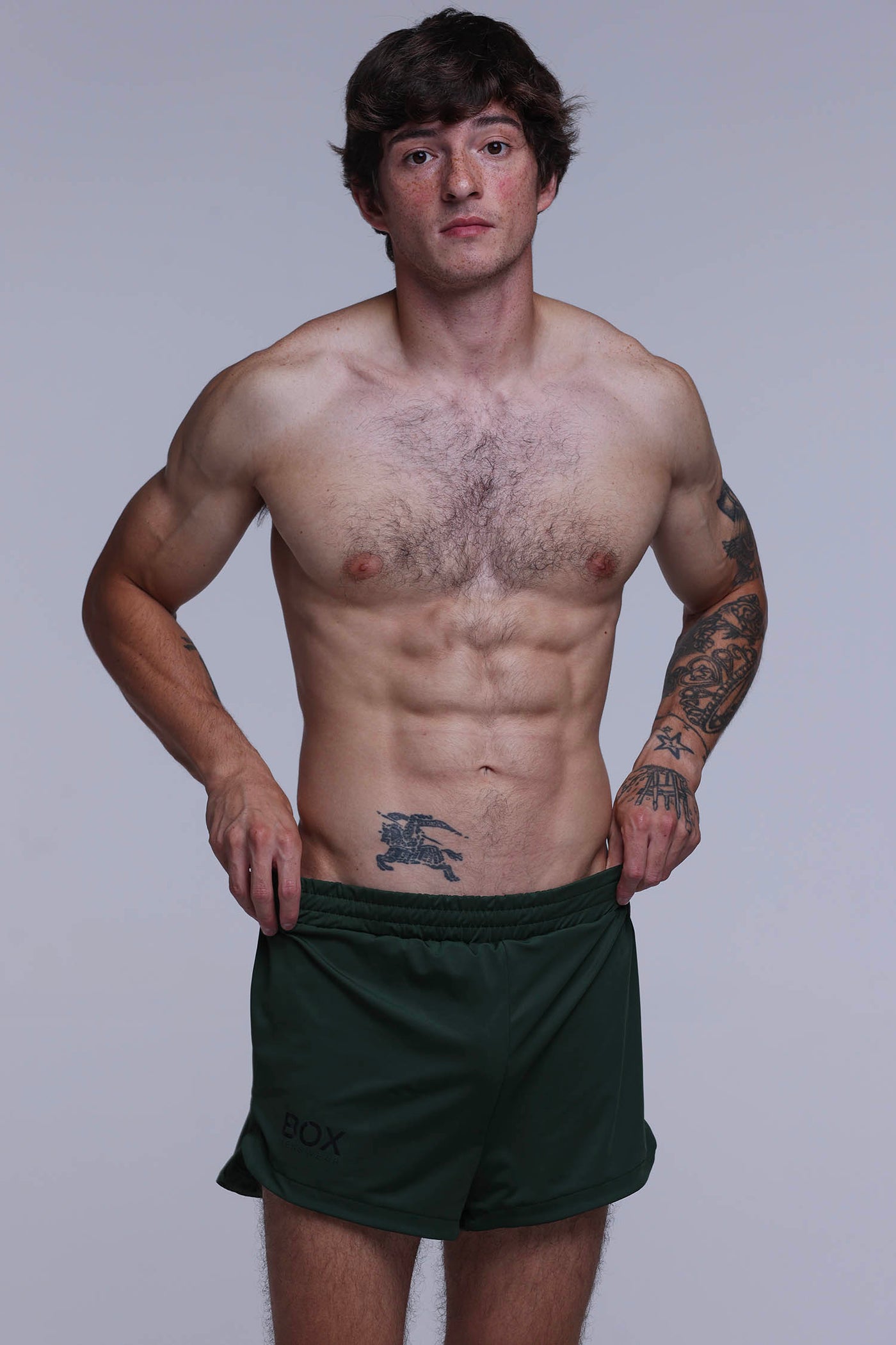 Compound Jock Shorts - Military Green - boxmenswear - {{variant_title}}