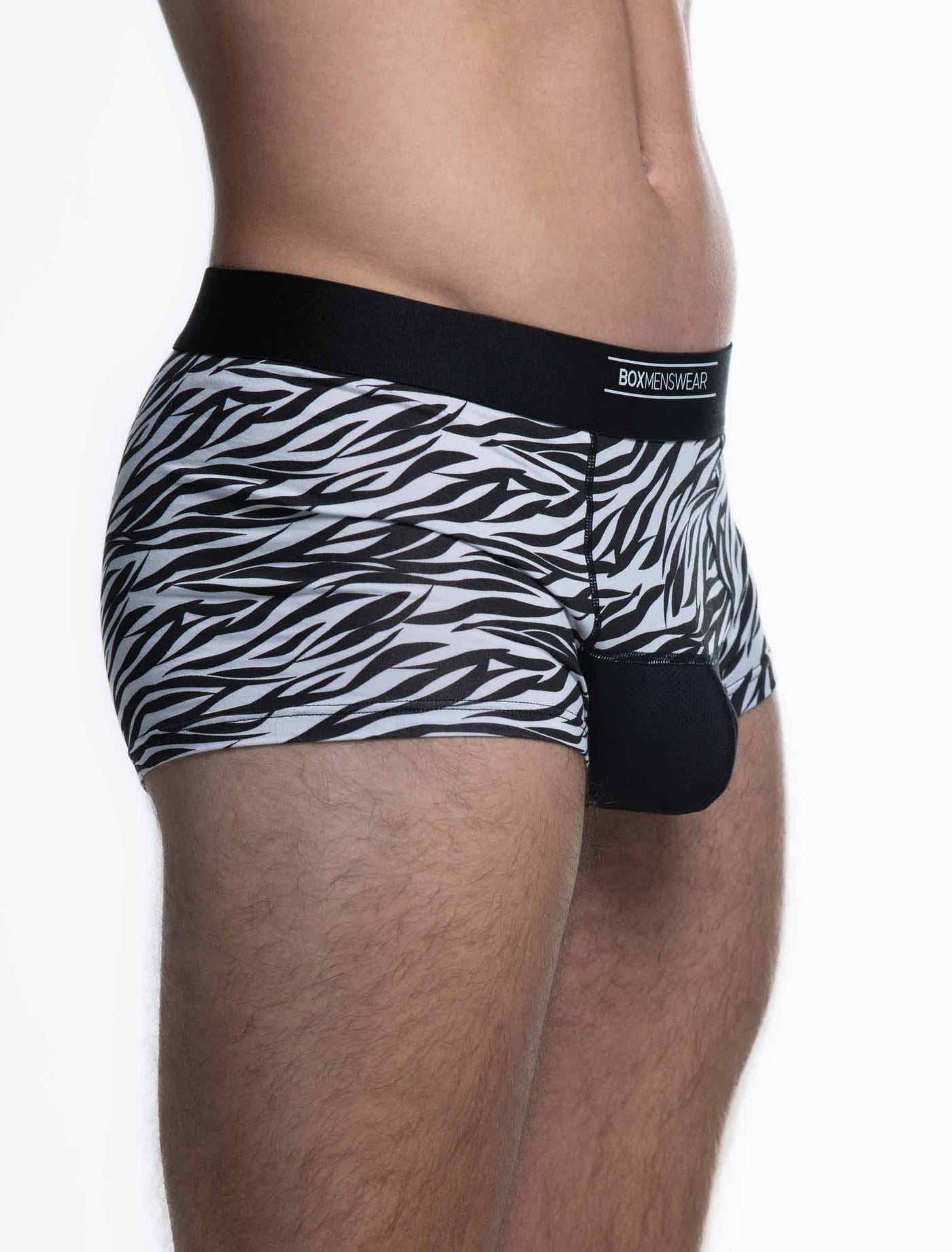 'Just The Tip' Boxers - Zebra - boxmenswear - {{variant_title}}