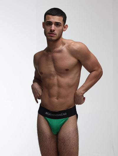 Deep Support Jockstrap - Emerald - boxmenswear - {{variant_title}}