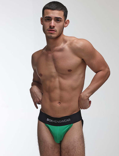 Deep Support Jockstrap - Emerald - boxmenswear - {{variant_title}}