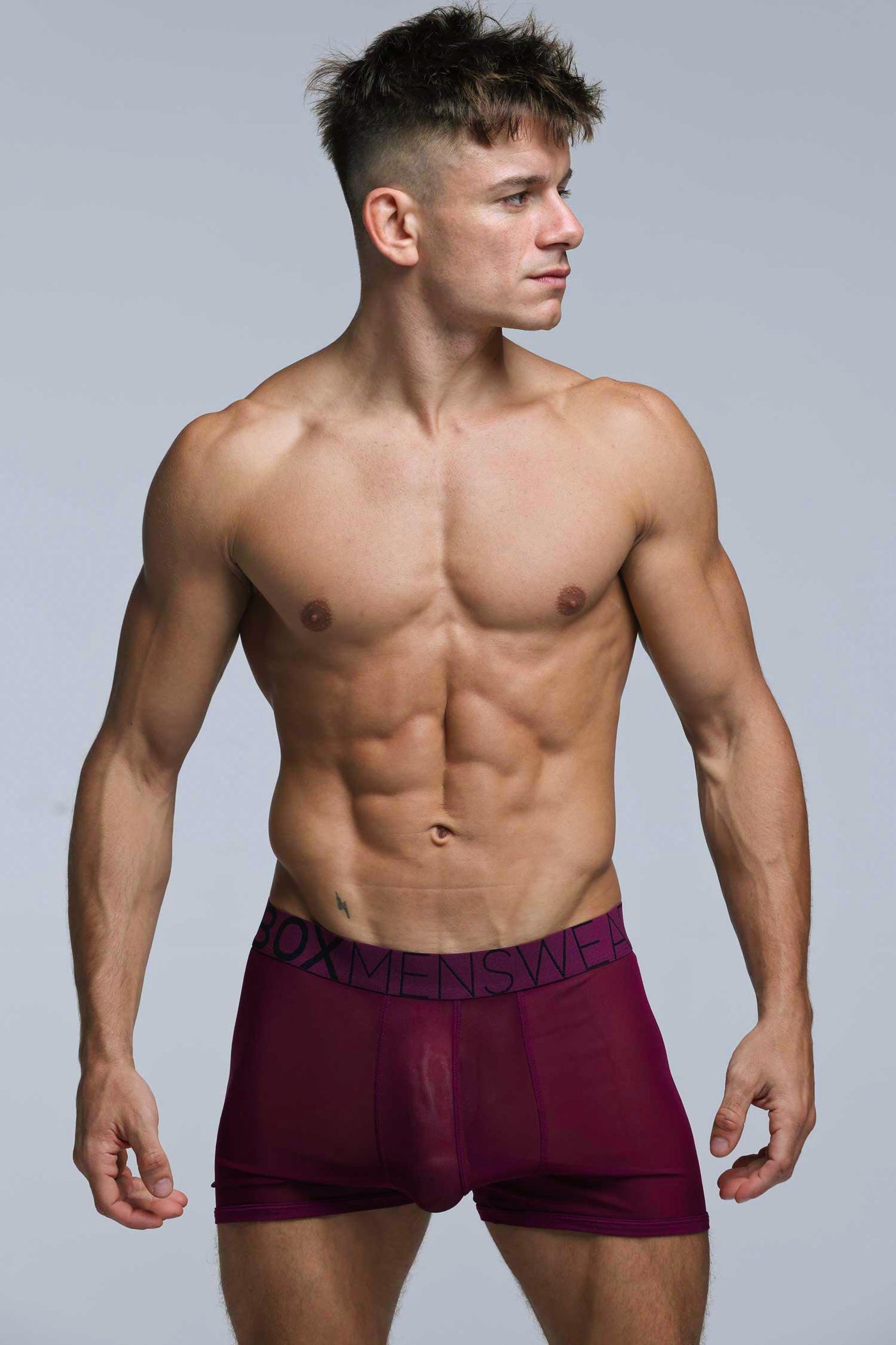All Over Mesh Boxers - Cherry Crush - boxmenswear - {{variant_title}}