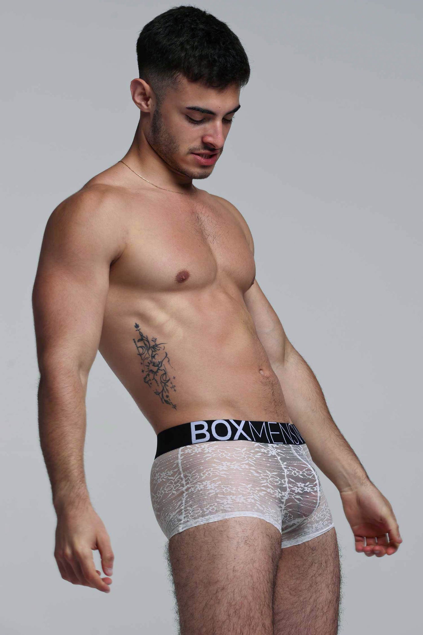 All Over Lace Boxers - White Heat - boxmenswear - {{variant_title}}
