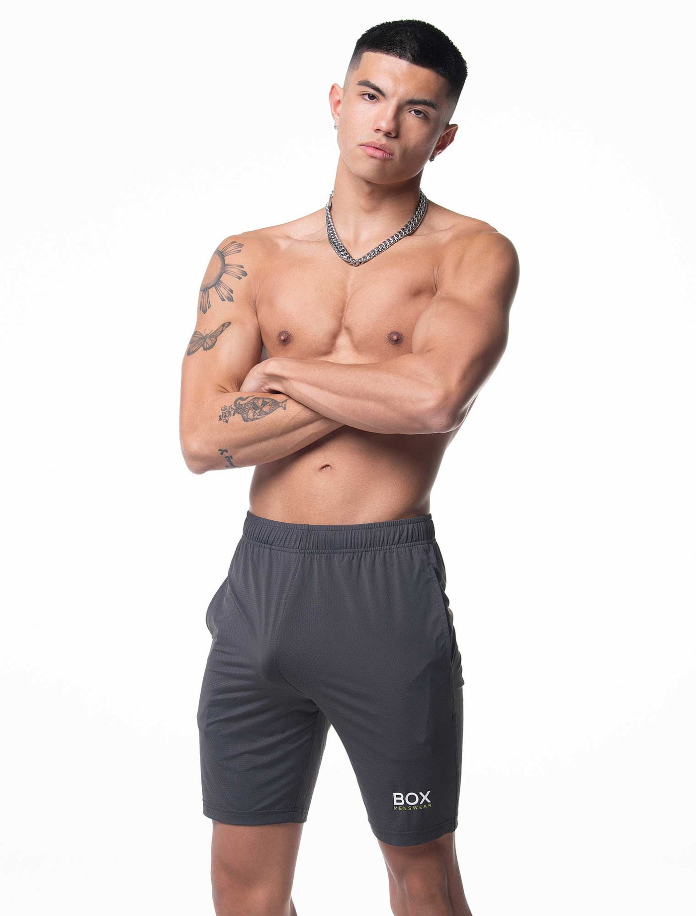 Pro Release: Sports Shorts - Grey - boxmenswear - {{variant_title}}