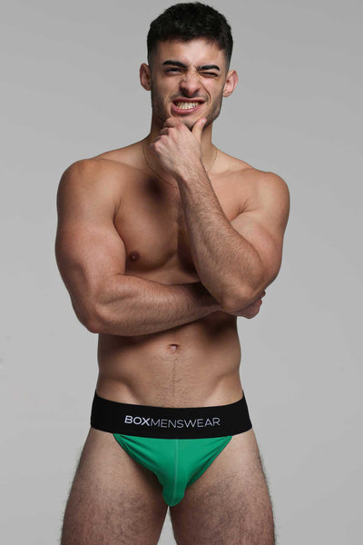 Deep Support Jockstrap - Emerald - boxmenswear - {{variant_title}}