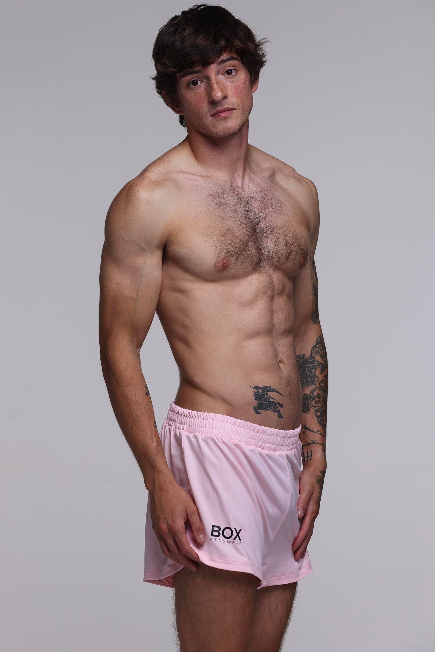 Compound Jock Shorts - Pink - boxmenswear - {{variant_title}}