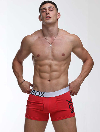 Mens Red Boxers - boxmenswear - {{variant_title}}
