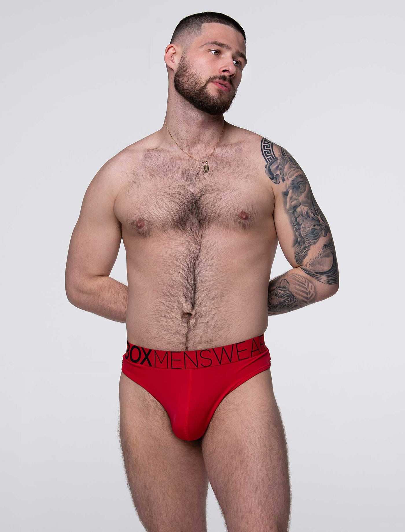 Brazilian Butt Briefs - Capoeira Red - boxmenswear - {{variant_title}}