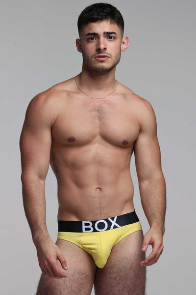 Mens Yellow Briefs - boxmenswear - {{variant_title}}