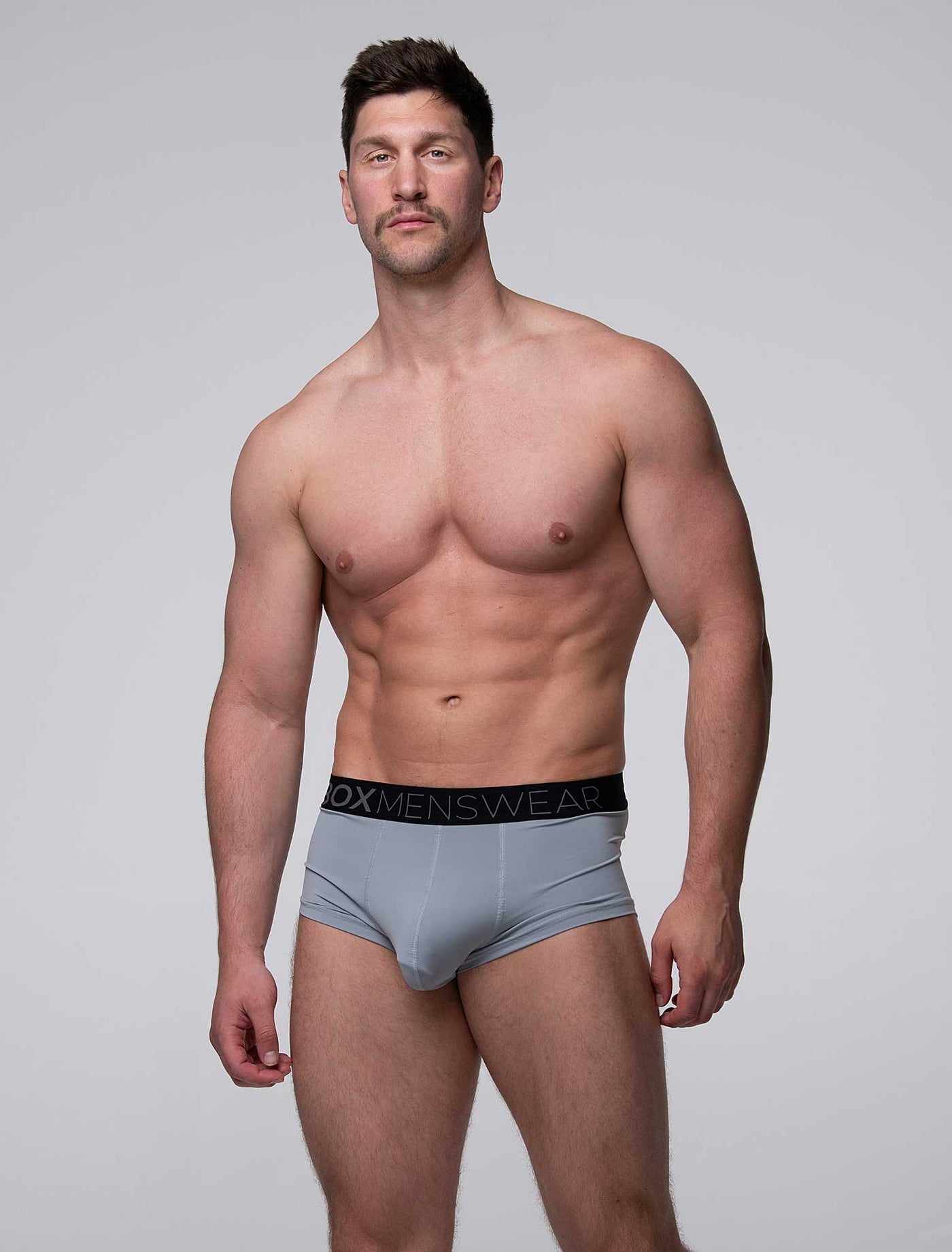 Hybrid Trunks - Emperor Grey - boxmenswear - {{variant_title}}