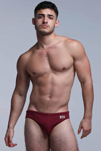 Swimming Trunks - Burgundy - boxmenswear - {{variant_title}}