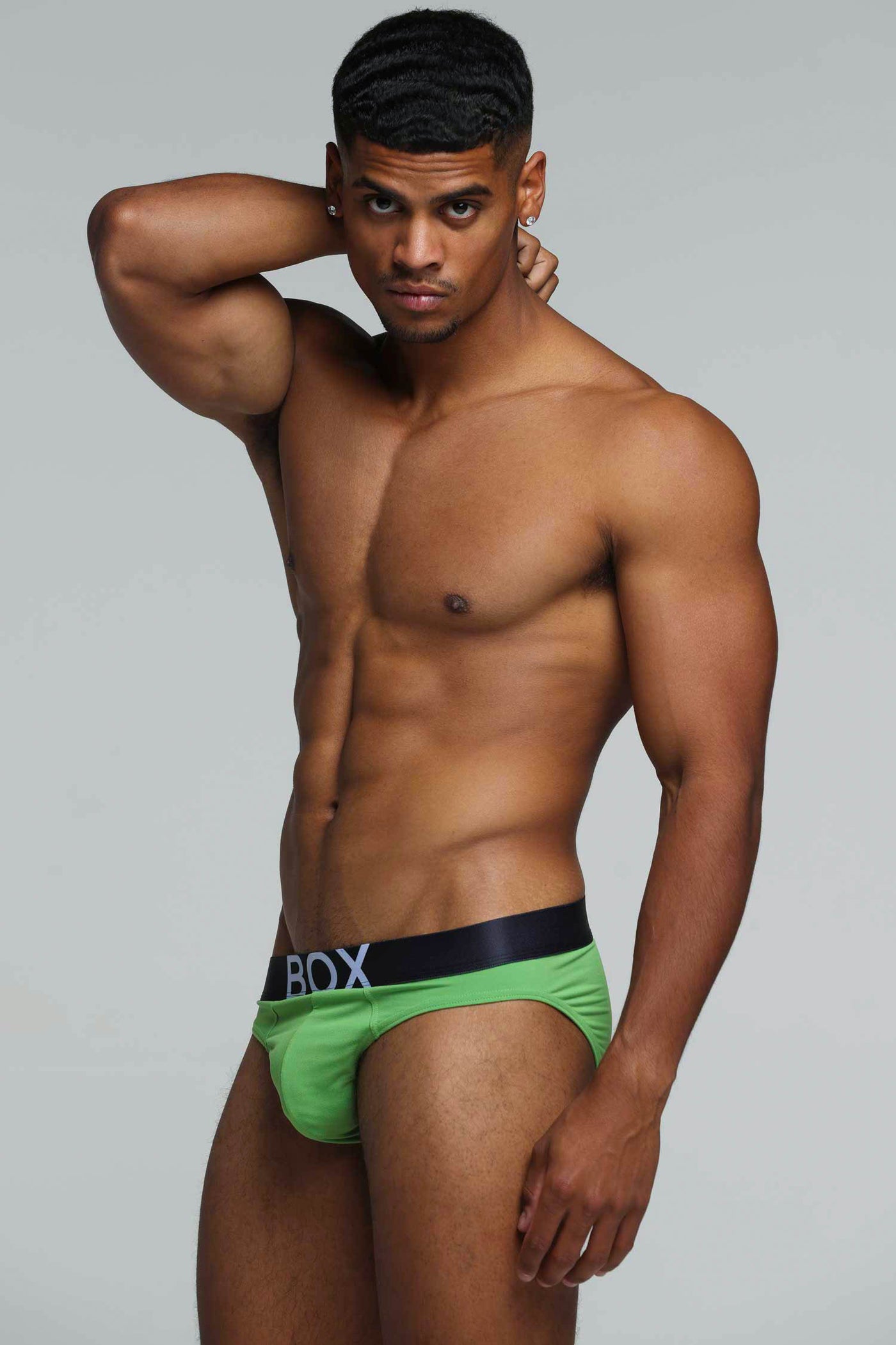 Soft Tech Briefs - Green - boxmenswear - {{variant_title}}