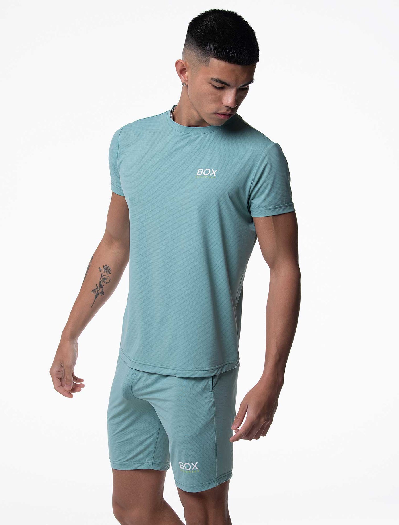 Pro Release: T-Shirt - Aqua - boxmenswear - {{variant_title}}