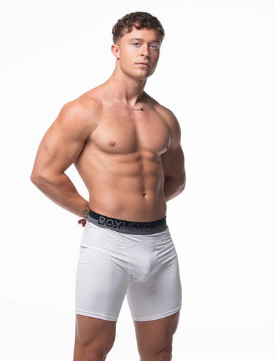 Compression Shorts 2.0 - White - boxmenswear - {{variant_title}}