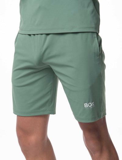 Active Panelled Sports Shorts - Green - boxmenswear - {{variant_title}}