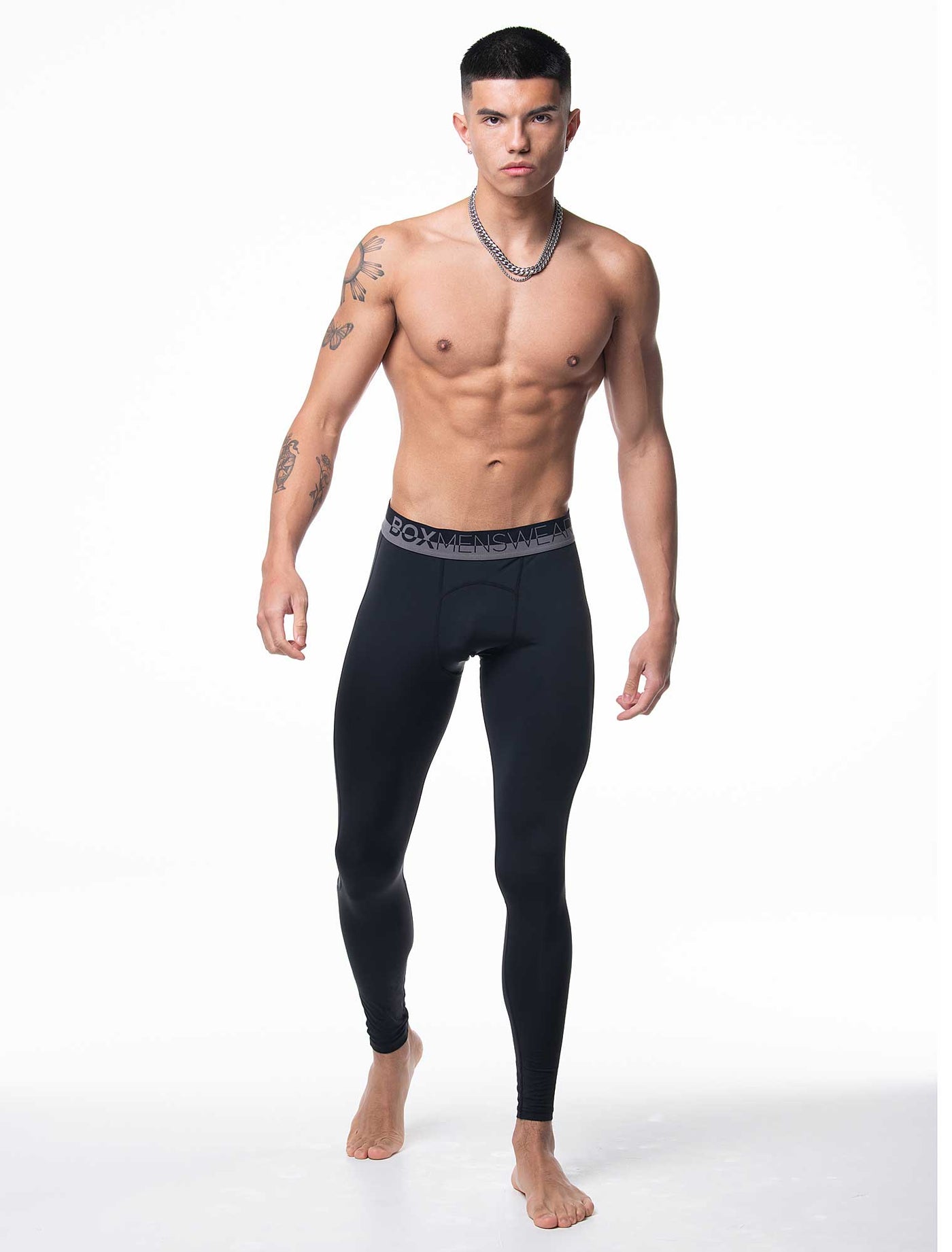 Compression Leggings 2.0 - Black - boxmenswear - {{variant_title}}