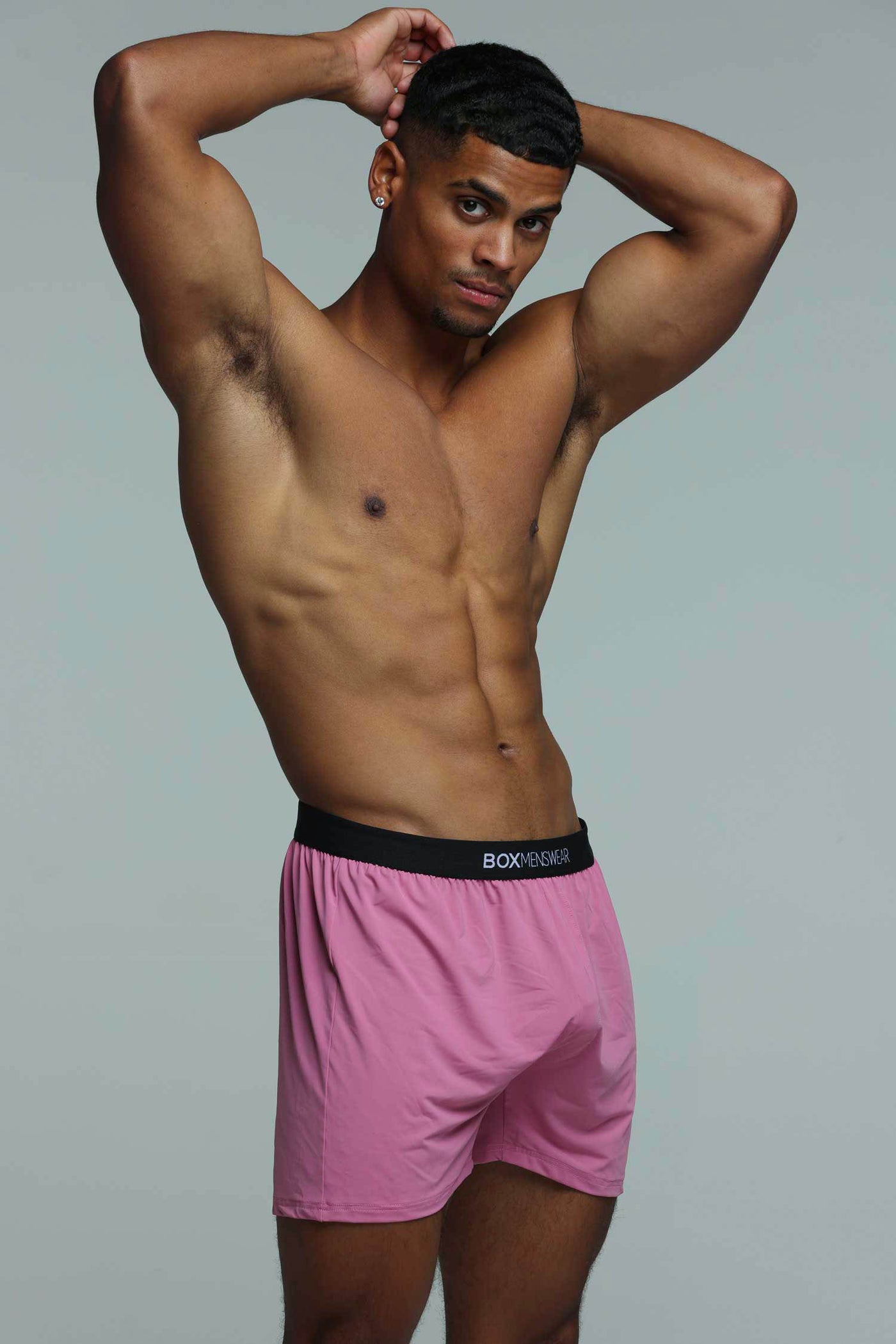 Silky Seamless Lounge Shorts - Sunset Pink - boxmenswear - {{variant_title}}
