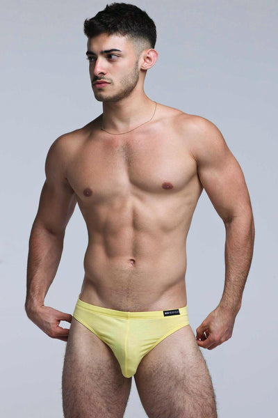 Minimal Briefs - Yellow - boxmenswear - {{variant_title}}