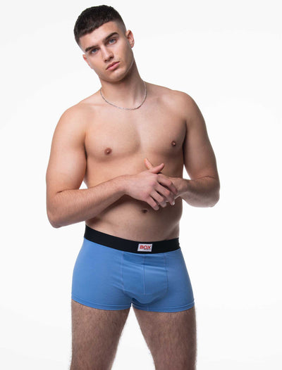 Marl Moment Boxers - Platinum Blue - boxmenswear - {{variant_title}}