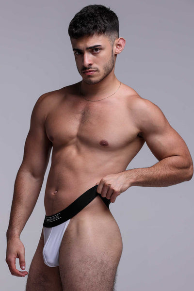 Mens Thong 3.0 - Transparent White - boxmenswear - {{variant_title}}