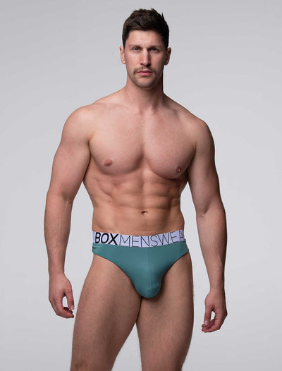 Brazilian Butt Briefs - Amazon Green - boxmenswear - {{variant_title}}