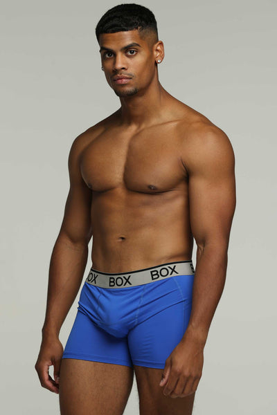 Mens Sports Boxers - Turbo Blue - boxmenswear - {{variant_title}}