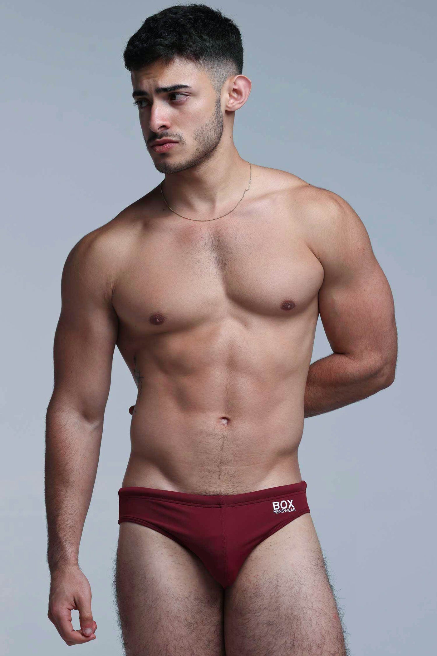 Swimming Trunks - Burgundy - boxmenswear - {{variant_title}}