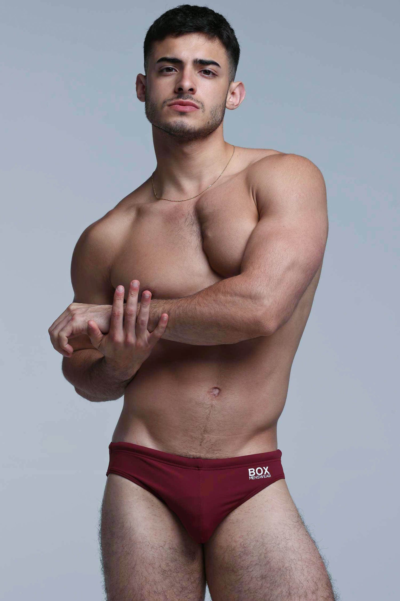 Swimming Trunks - Burgundy - boxmenswear - {{variant_title}}