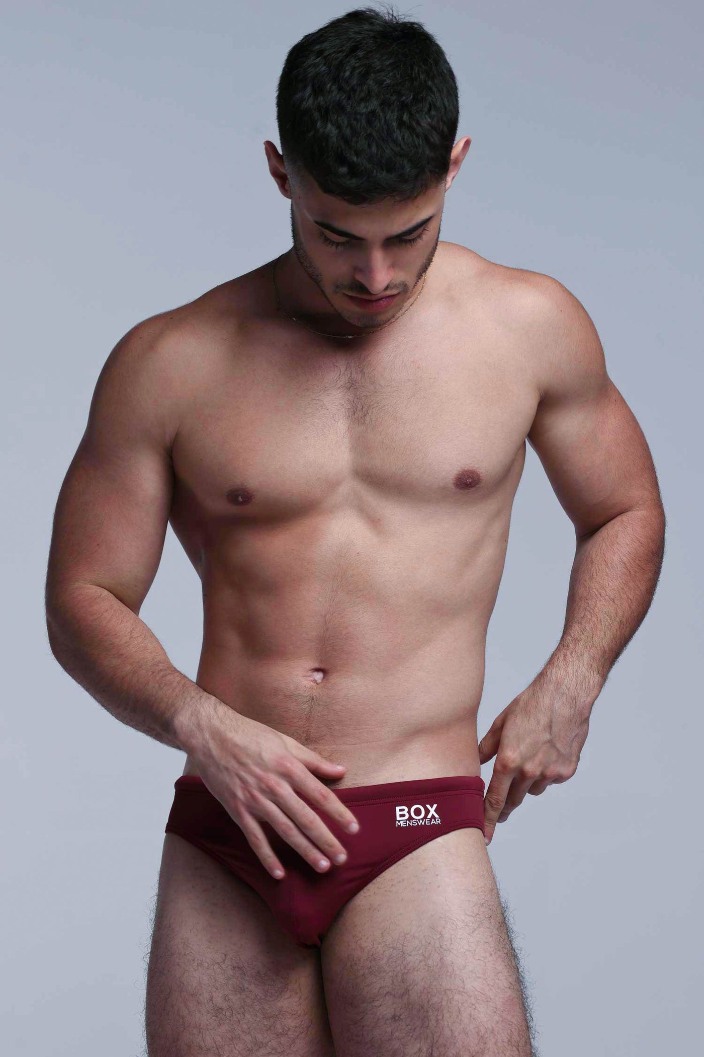 Swimming Trunks - Burgundy - boxmenswear - {{variant_title}}