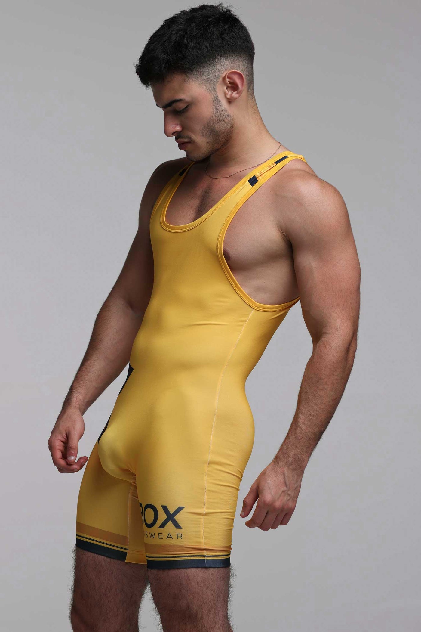 Singlet - Yellow Insignia - boxmenswear - {{variant_title}}