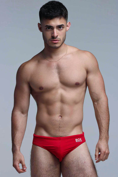 Swimming Trunks - Lifeguard Red - boxmenswear - {{variant_title}}