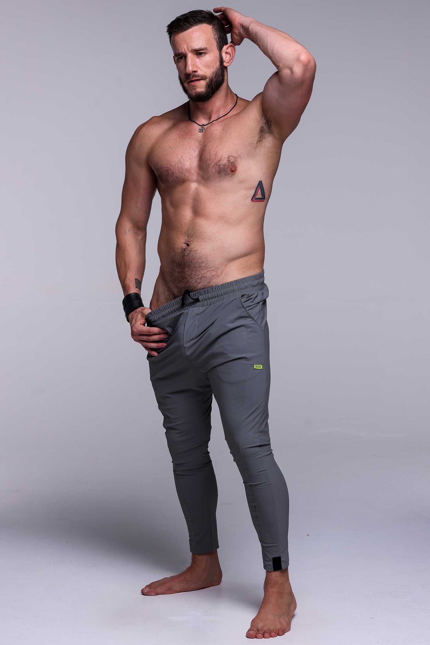 V2 Active Panelled Joggers - Slate Grey - boxmenswear - {{variant_title}}